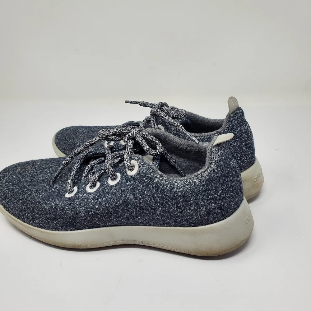 AllBirds Wool Runners Charcoal Gray Women's Lace up sneakers Size 8